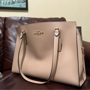 Coach Leather Tatum Carryall